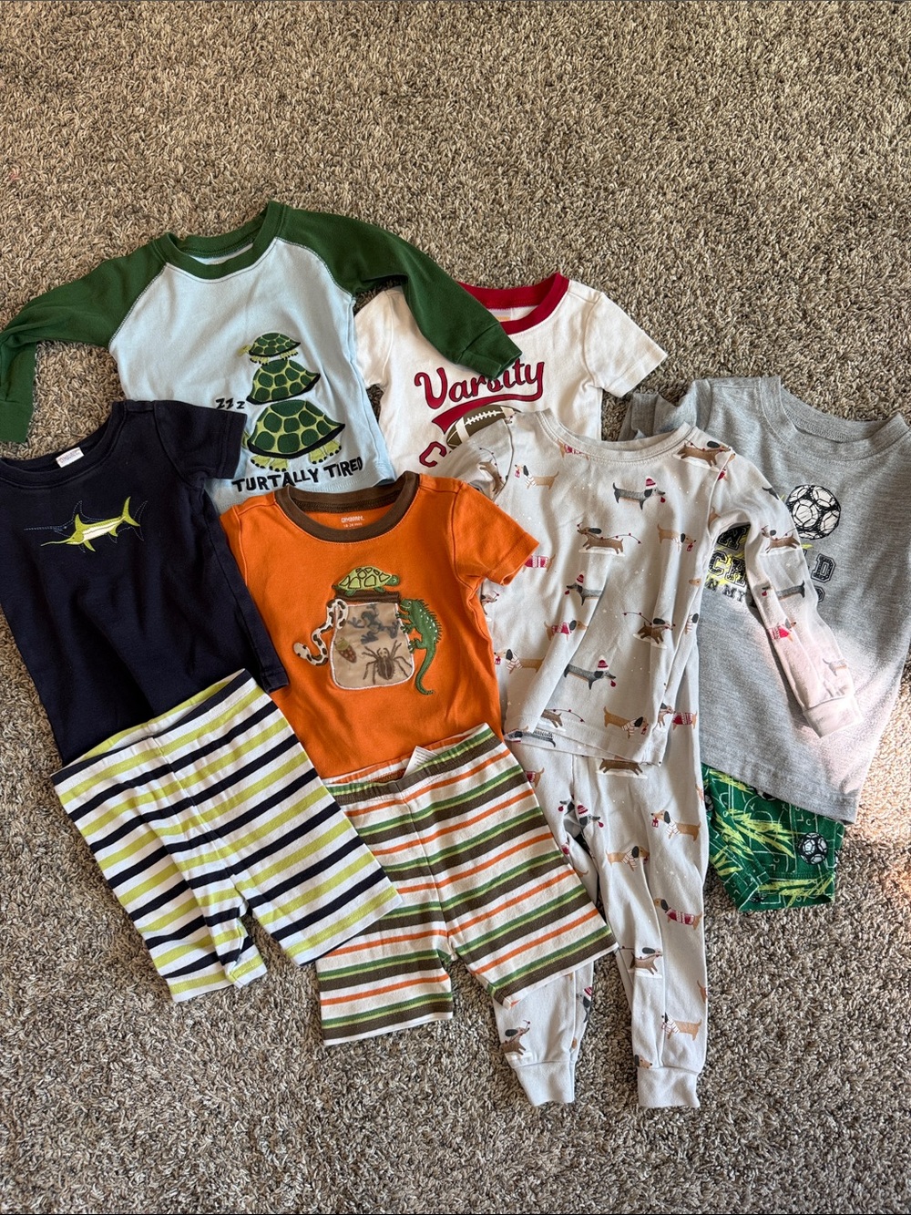 Gymboree and petit lem Mixed Baby/Toddler Pajama Bundle